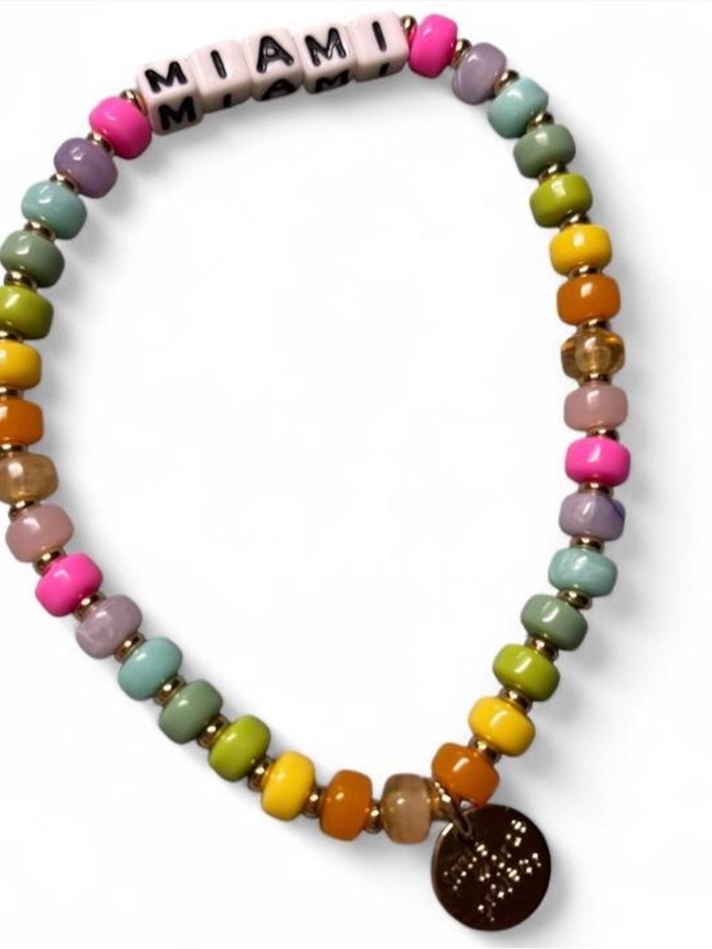 Miami Multicolor Beaded Bracelet
